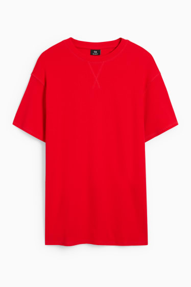 Uomo - T-shirt - rosso