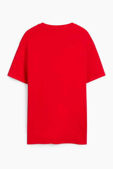 Uomo - T-shirt - rosso