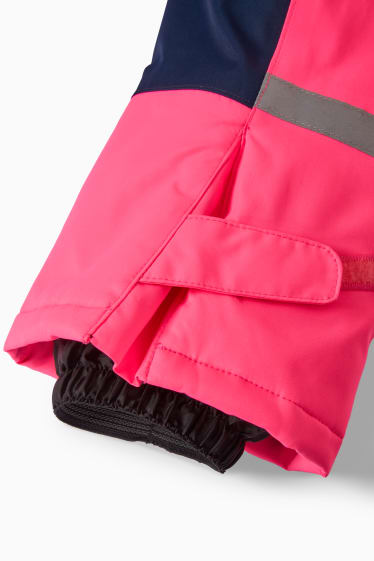 Dětské - Lyžařské kalhoty - růžová