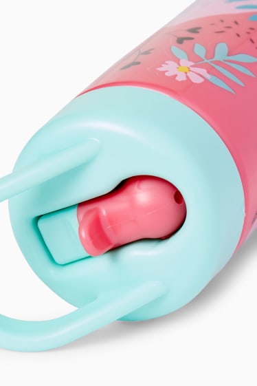Kinder Mädchen - Minnie Maus - Trinkflasche - 420 ml - rosa