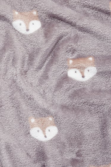 Unisex - Manta per a nadó - estampada - gris