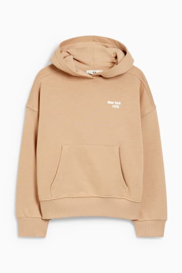 Kinderen: meisjes - Hoodie - beige