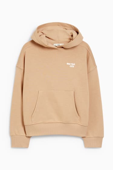 Enfants - Sweat à capuche - beige