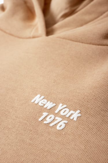 Kinderen: meisjes - Hoodie - beige