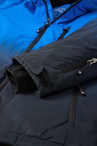 Kinderen: jongens - Ski-jas met capuchon - blauw