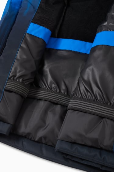 Kinderen: jongens - Ski-jas met capuchon - blauw