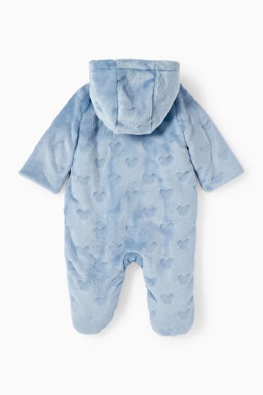 Bebeluși - Mickey Mouse - salopetă bebeluși - albastru