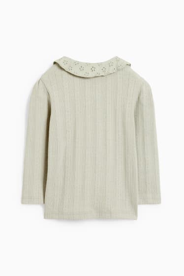 Baby Mädchen - Baby-Langarmshirt - mintgrün