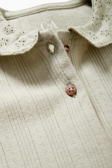 Baby Mädchen - Baby-Langarmshirt - mintgrün