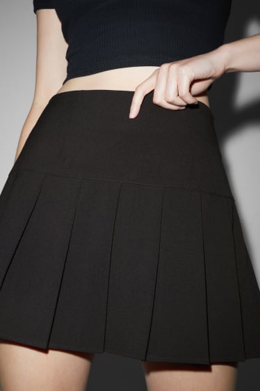 Teens & young adults - CLOCKHOUSE - mini skirt - black