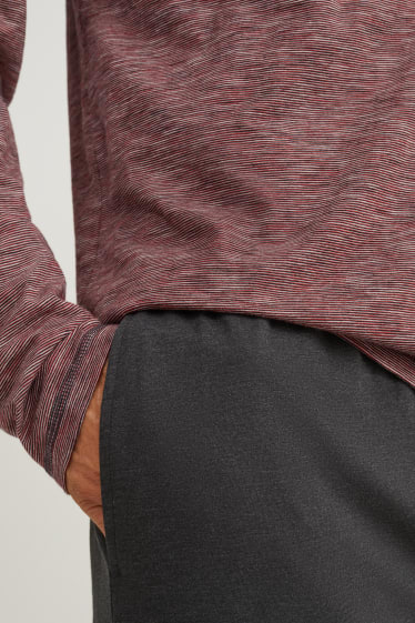 Men - Pyjamas - dark red