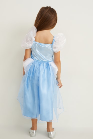 Bambini - Principessa Disney - vestito Cenerentola - azzurro