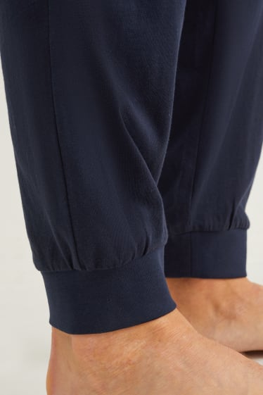 Herren - Pyjama - dunkelblau