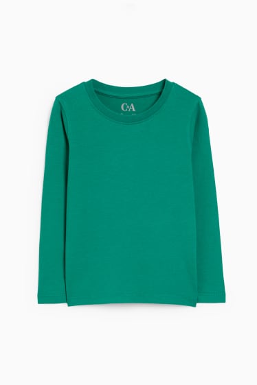 Kinderen: meisjes - Longsleeve - genderneutraal - groen