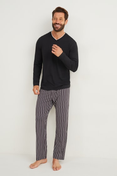 Heren - Pyjama - zwart