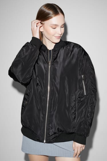 Damen - Blouson - schwarz