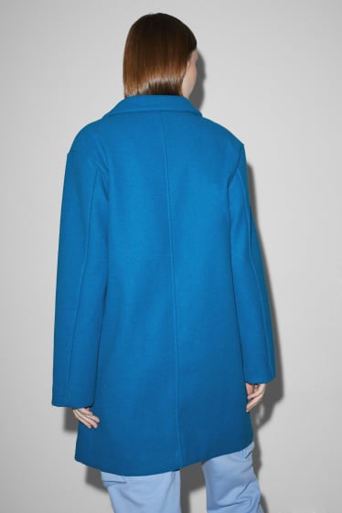 Dámské - CLOCKHOUSE - kabát - modrá