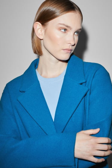 Women - CLOCKHOUSE - coat - blue