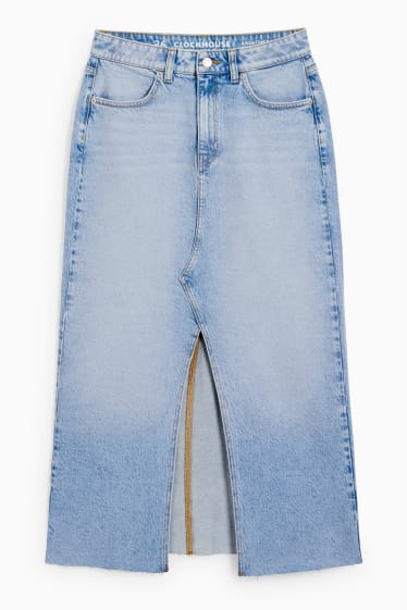 Damen - CLOCKHOUSE - Jeansrock - helljeansblau