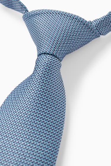 Children - Tie - patterned - blue