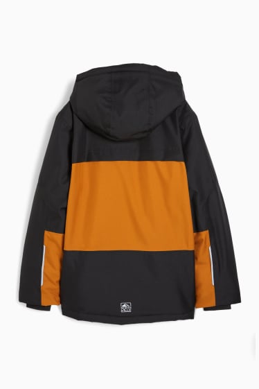 Enfants garçons - Veste de ski à capuche - noir