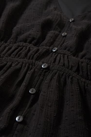 Damen - Bluse - schwarz