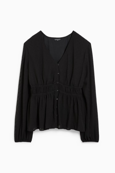 Teens & young adults - CLOCKHOUSE - blouse - black