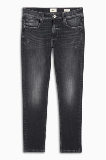 Herren - Skinny Jeans - LYCRA® - dunkeljeansgrau