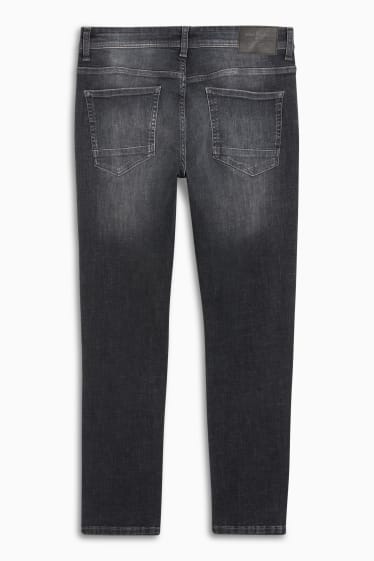 Bărbați - Skinny jeans - LYCRA® - denim-gri închis