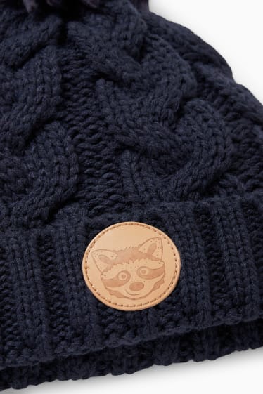 Nen - Gorra - trenada - blau fosc