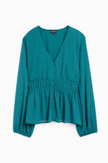 Tieners & jongvolwassenen - CLOCKHOUSE - blouse - groen