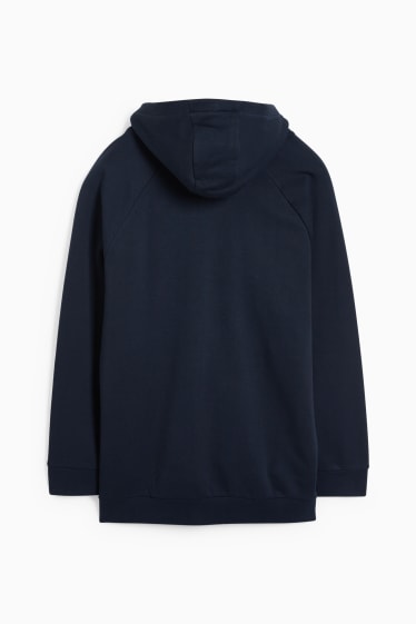 Men - Zip-through hoodie - dark blue