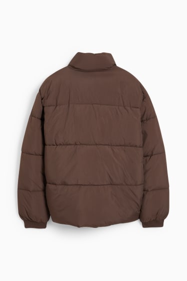 Men - Quilted jacket - brown