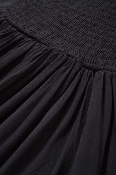 Dona - Vestit amb coll ample - negre