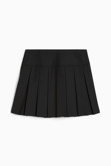 Niños - Talla grande - falda - negro