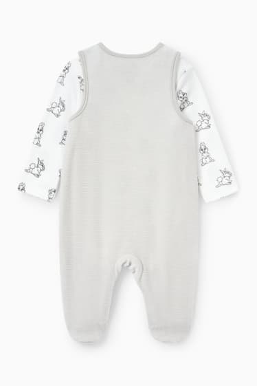 Unisex - Bambi - boxpakje - 2-delig - lichtgrijs