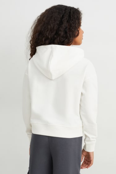 Kinder - Hoodie - cremeweiß