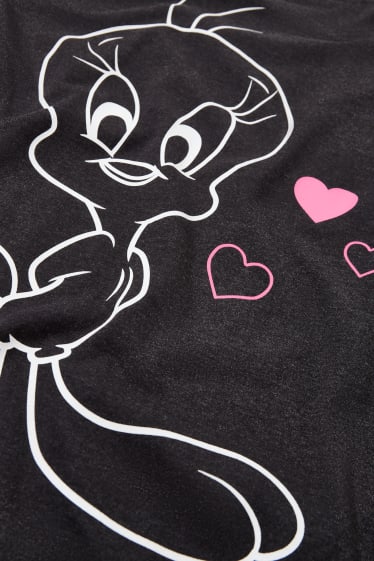 Damen - Nachthemd - Looney Tunes - schwarz