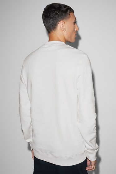 Herren - Sweatshirt - cremeweiß