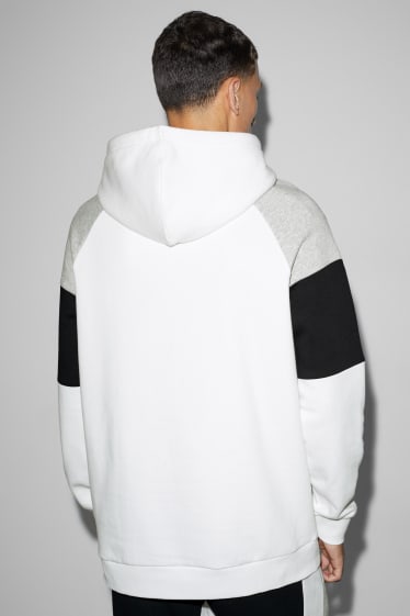 Heren - Hoodie - wit