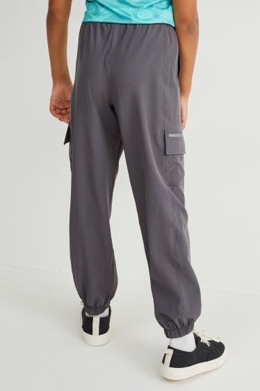 Enfants - Pantalon de sport - gris foncé