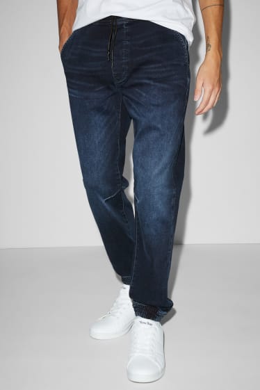 Bărbați - Slim jeans - jog denim - LYCRA® - denim-albastru închis