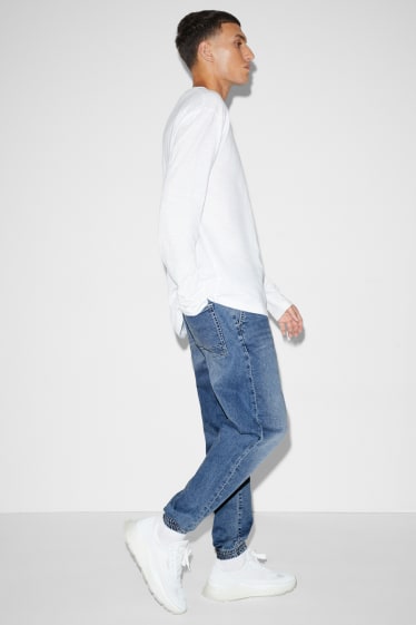 Pánské - Slim jeans - jog denim - LYCRA® - džíny - světle modré
