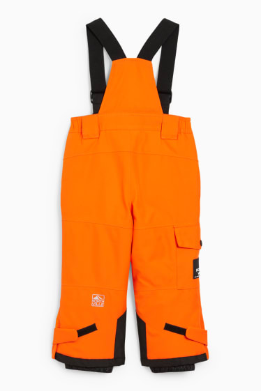 Copii - Pantaloni de schi - portocaliu închis