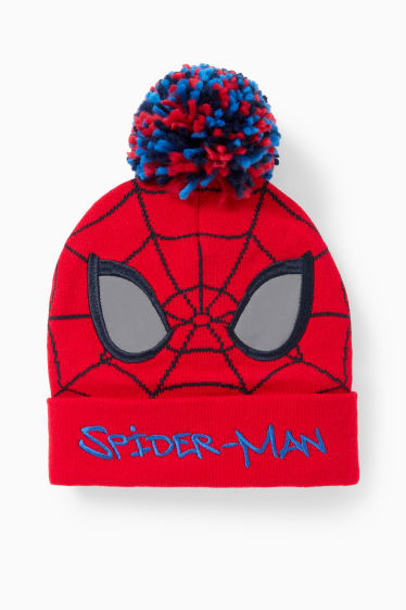 Kinder Jungen - Spider-Man - Mütze - rot