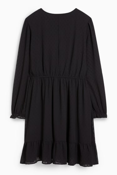 Donna - CLOCKHOUSE - vestito a portafoglio - nero