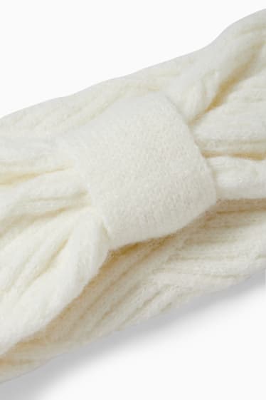 Enfants filles - Bandeau de front - blanc
