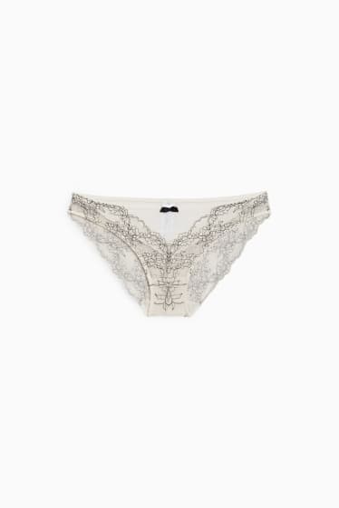 Women - Briefs - cremewhite