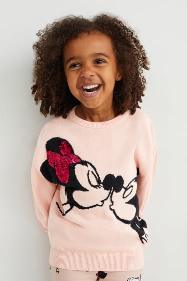 Kinder Mädchen - Disney - Pullover - rosa