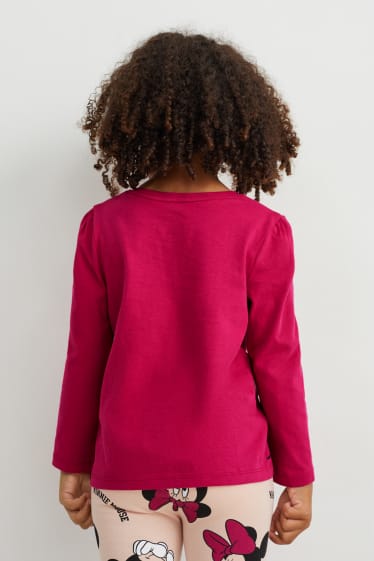 Bambine - Minnie - maglia a maniche lunghe - rosa scuro